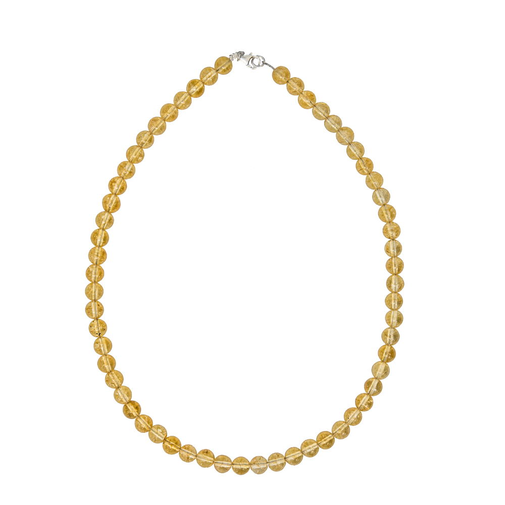 Collier-citrine-Pierres-Boules-8mm-02 collier citrine pierres boules 8mm