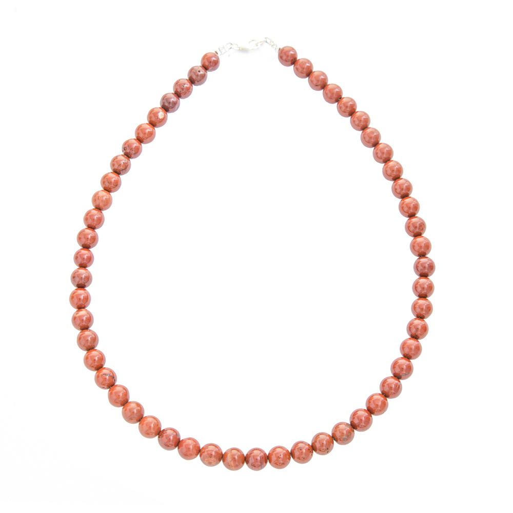 Collier-jaspe-rouge-Pierres-Boules-8mm-01 collier jaspe rouge pierres boules 8mm