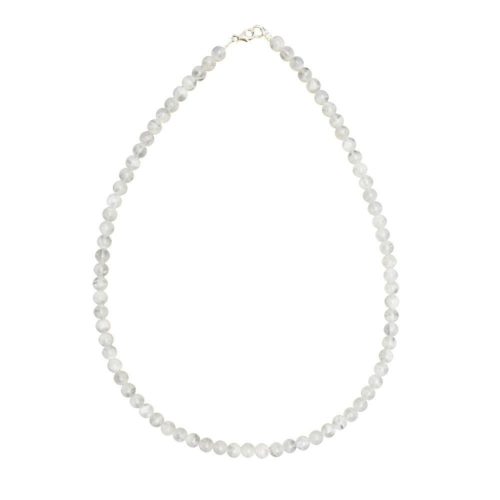 collier pierre de lune pierres boules 6mm