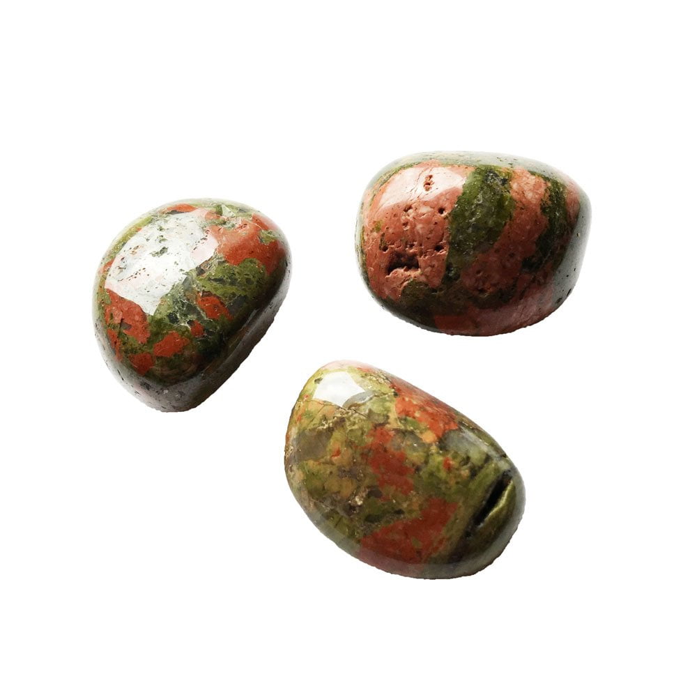 pierre-roulee-unakite-01 pierre roulée unakite