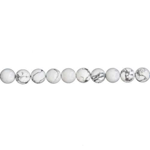 fil howlite pierres boules 8mm