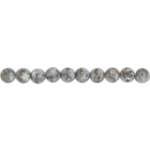 fil larvikite pierres boules 8mm