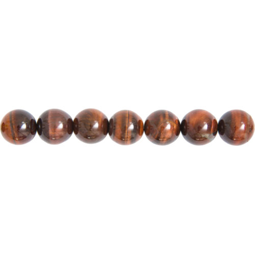 fil oeil de taureau pierres boules 14mm