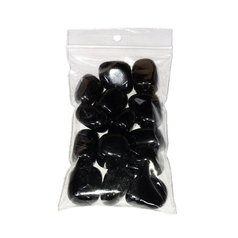 sachet-pierres-roulees-agate-noire-250grs sachet pierres roulées agate noire 250grs