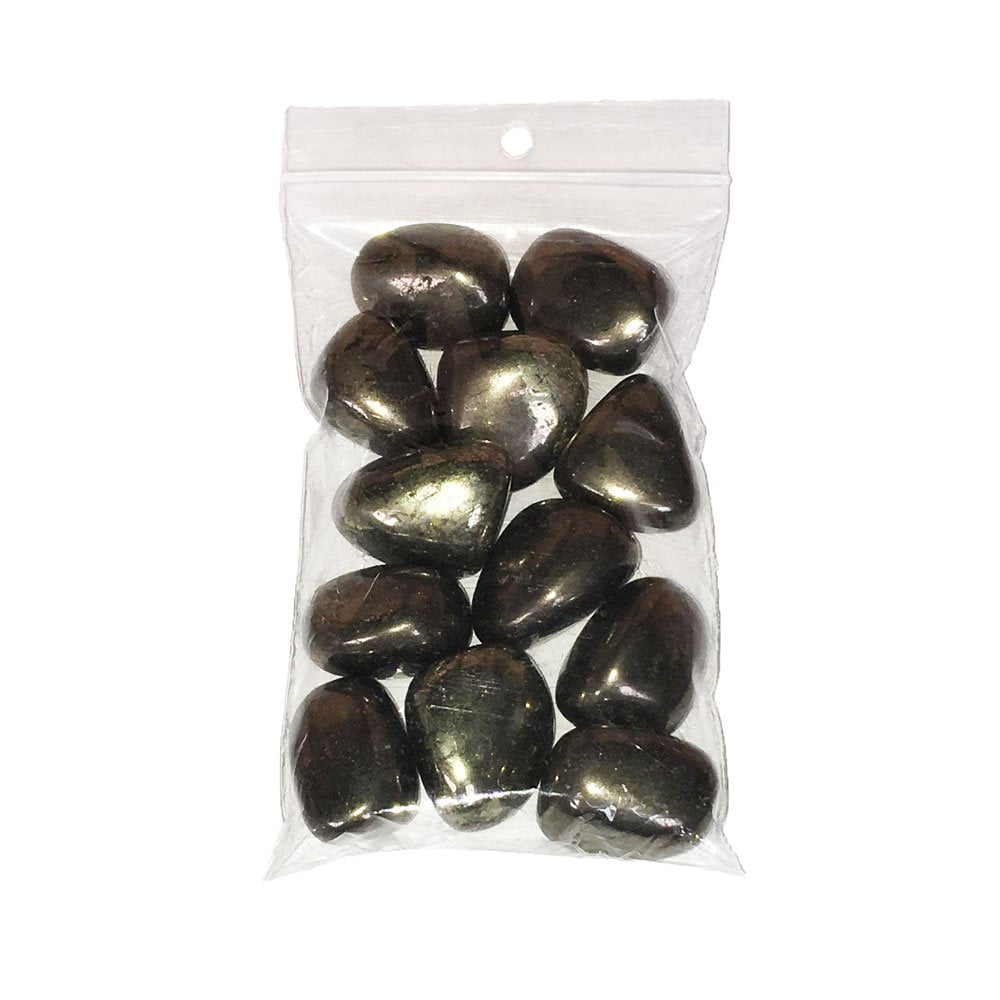 sachet-pierres-roulees-pyrite-de-fer-250grs sachet pierres roulées pyrite de fer 250grs