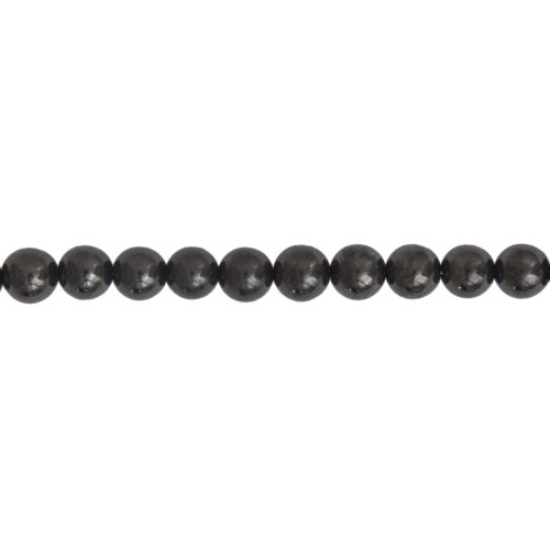 fil shungite pierres boules 8mm