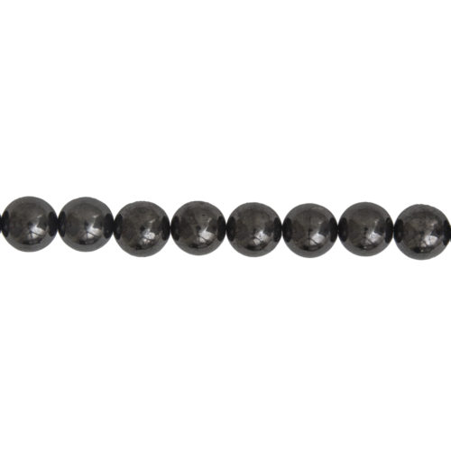 fil shungite pierres boules 12mm