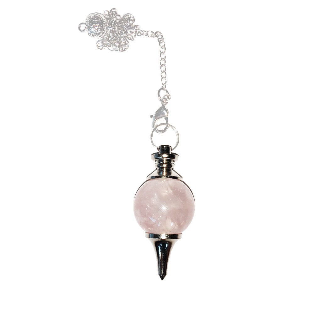 pendule-quartz-rose-boule-02 pendule quartz rose boule