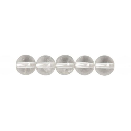 perles cristal de roche 6mm