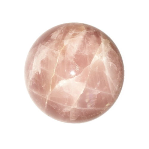 sphere quartz rose 75mm