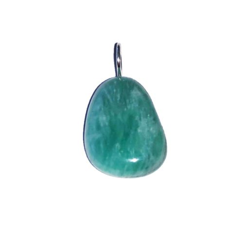 pendentif amazonite pierre roulée