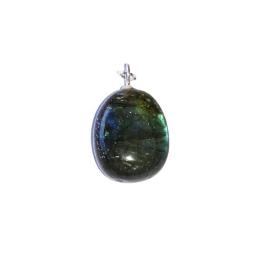 pendentif labradorite pierre roulée