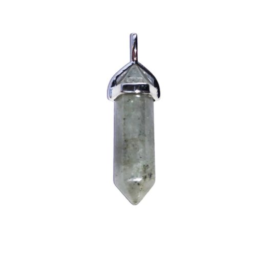 pendentif labradorite pointe