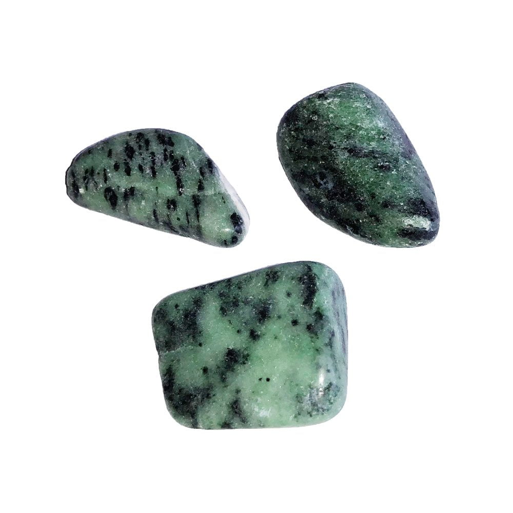 pierre-roulee-rubis-zoisite-01 pierre roulée rubis sur zoïsite