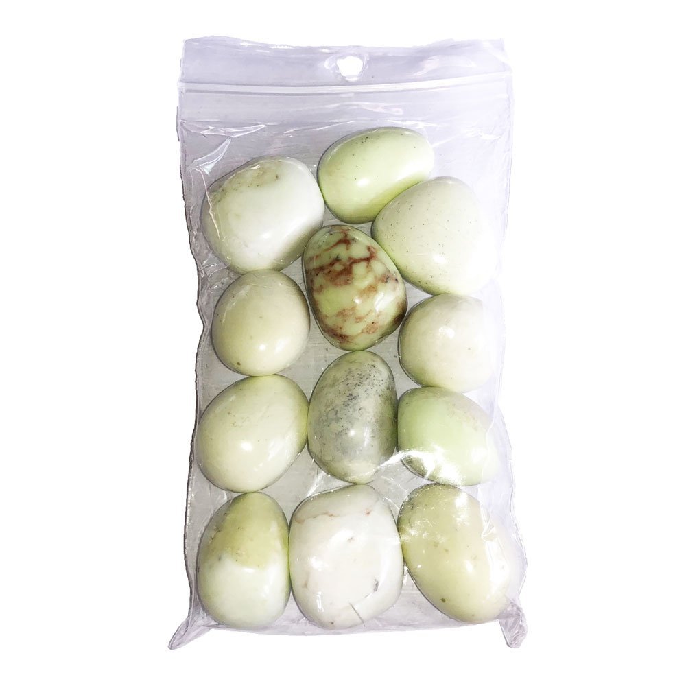 sachet-pierres-roulees-chrysoprase-citron-250grs sachet pierres roulées chrysoprase citron 250grs