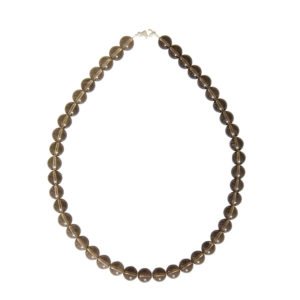 collier-quartz-fume-pierres-boules-10mm