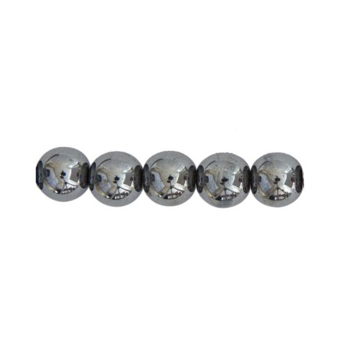 perle ronde hematite 6mm