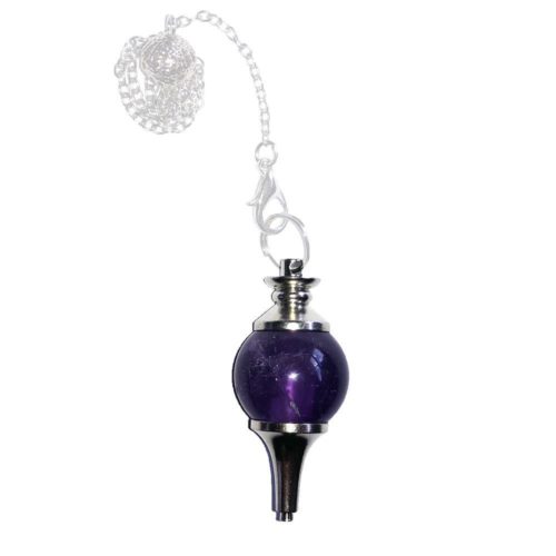pendule améthyste boule