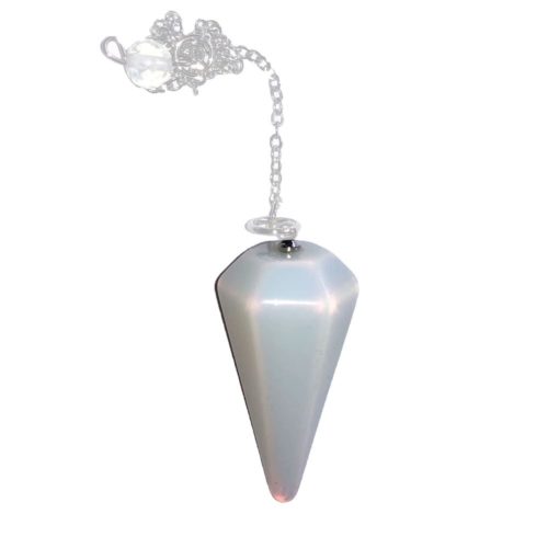 pendule opale hexagonal