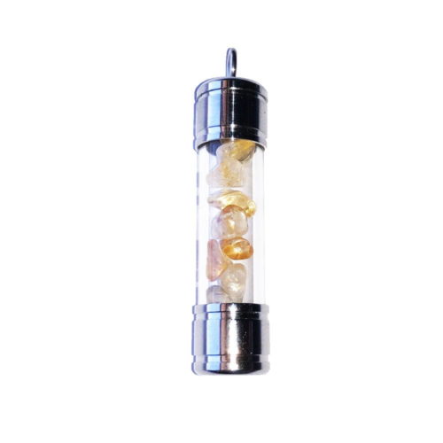 pendentif citrine tube