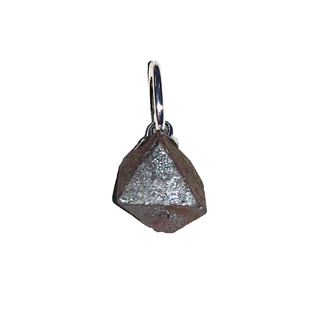 pendentif magnétite octaedre pendentif magnétite octaedre