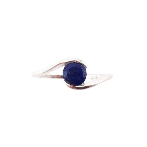 bague lapis lazuli argent