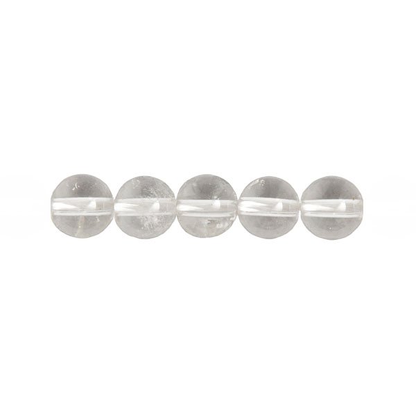 perles-cristal-de-roche-8mm perle ronde cristal de roche 8mm