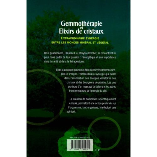 Gemmothérapie et élixirs de cristaux