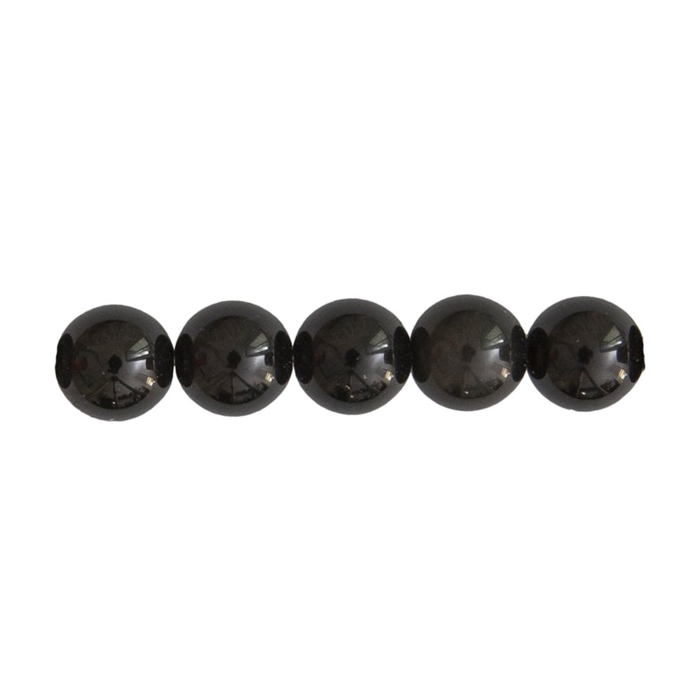 perle-ronde-obsidienne-noire-10mm perle obsidienne noire 10mm