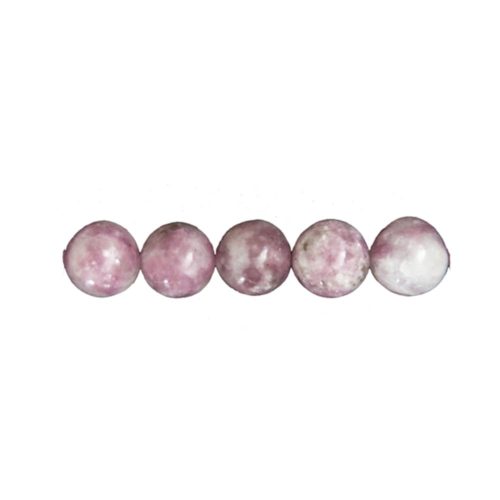 perle tourmaline rose 8mm