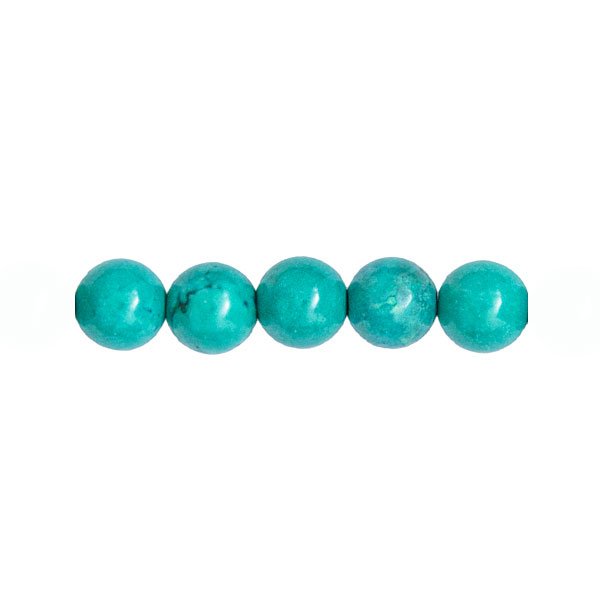 perle ronde turquoise 8mm perle ronde turquoise 8mm