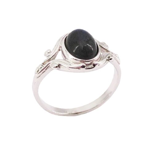 bague labradorite argent