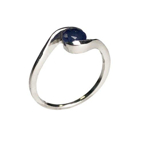 bague saphir argent
