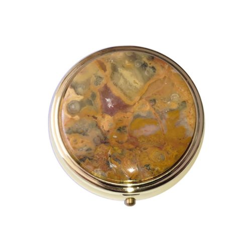 boite à pilules agate crazy lace