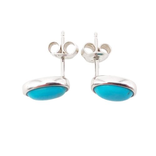 boucle oreilles turquoise