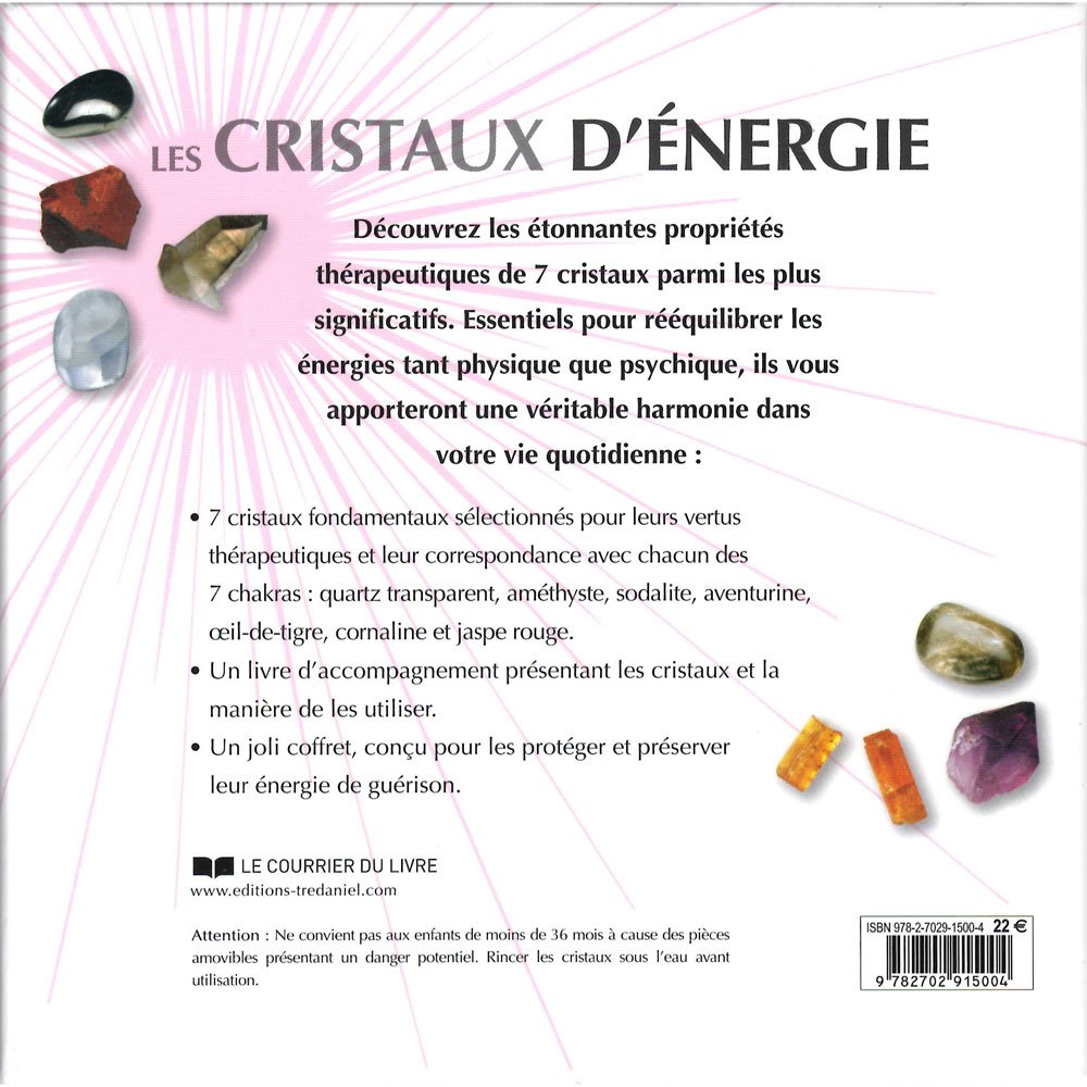 Les cristaux d'énergie (Coffret) Les cristaux d'énergie (Coffret)