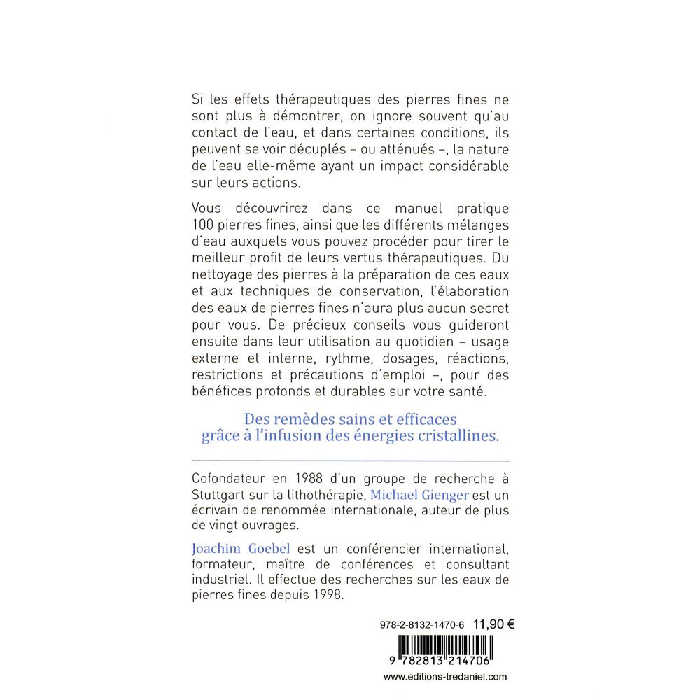 Les eaux de pierres fines Les eaux de pierres fines