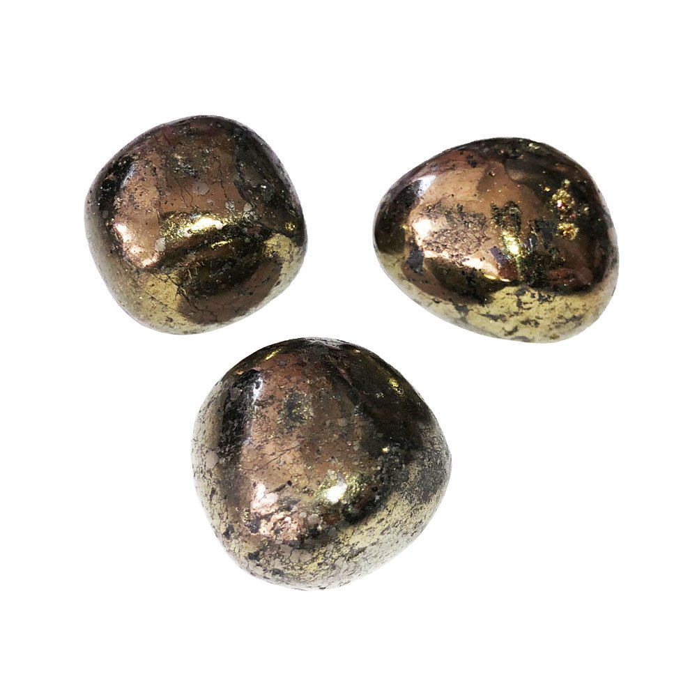 pierre roulée chalcopyrite pierre roulée chalcopyrite