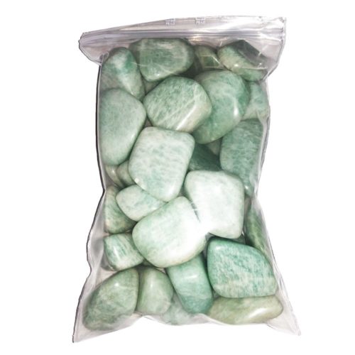 sachet pierres roulées amazonite