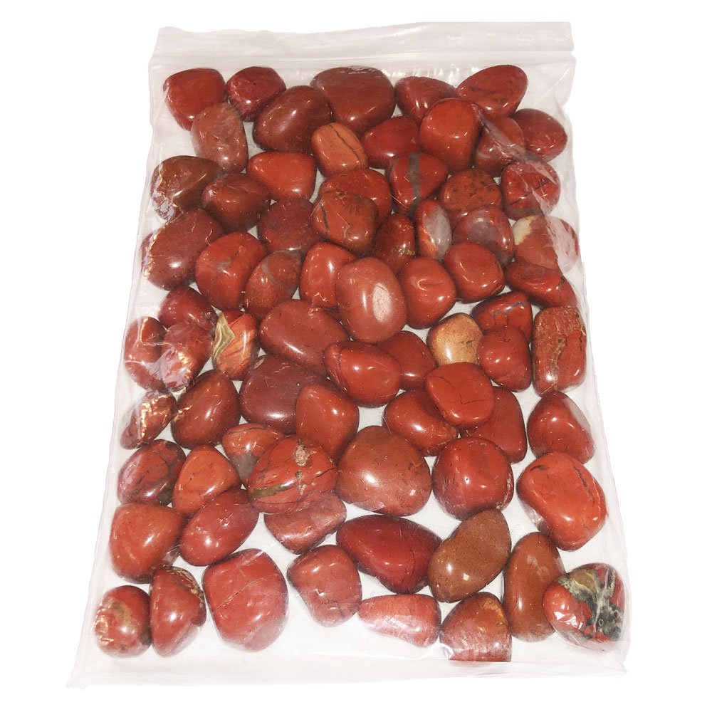 sachet pierres roulées jaspe rouge 1kg sachet pierres roulées jaspe rouge 1kg