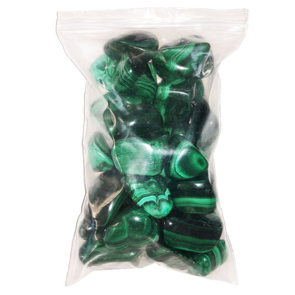 sachet-pierres-roulees-malachite-500grs sachet pierres malachite