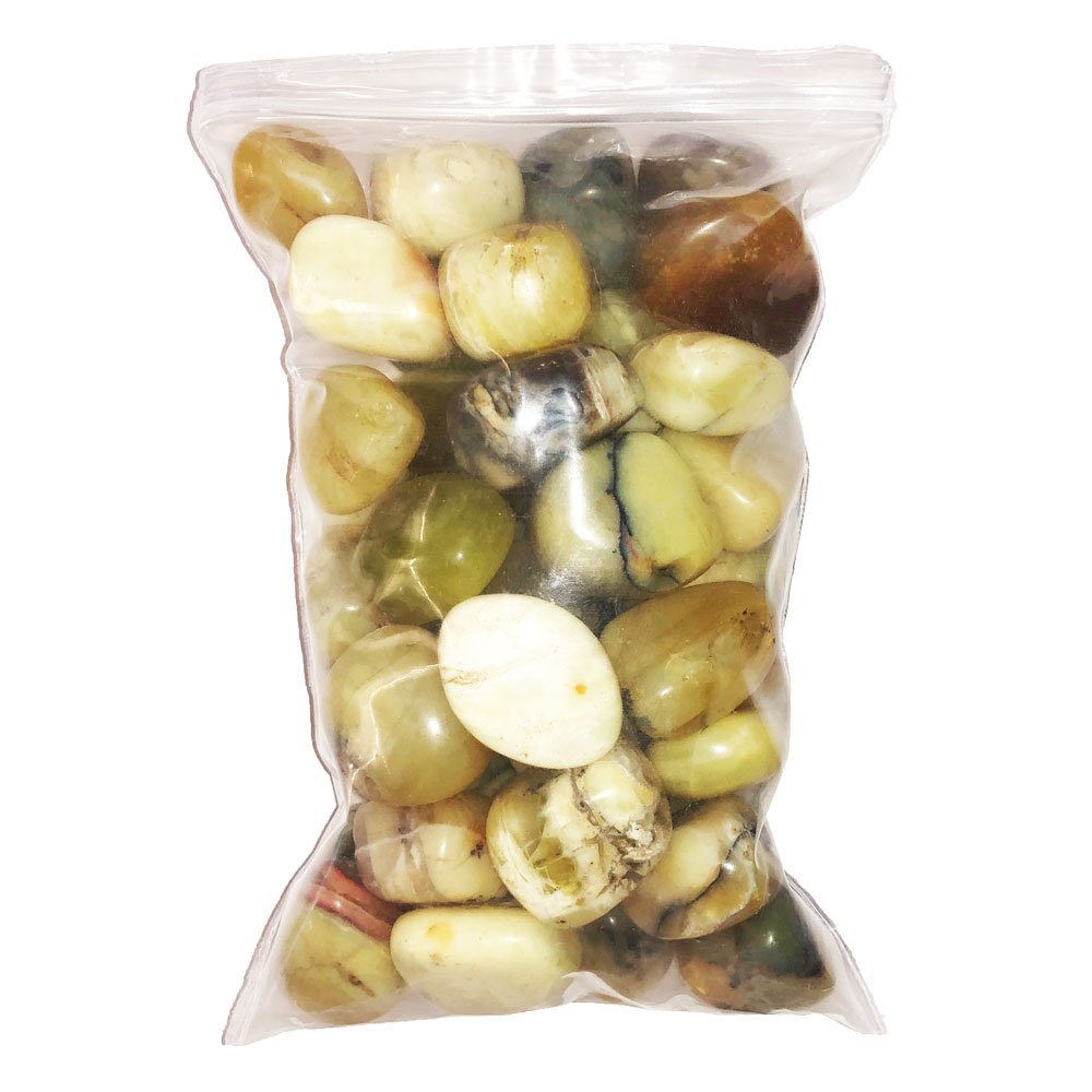 sachet-pierres-roulees-opale-jaune-500grs sachet pierres opale jaune