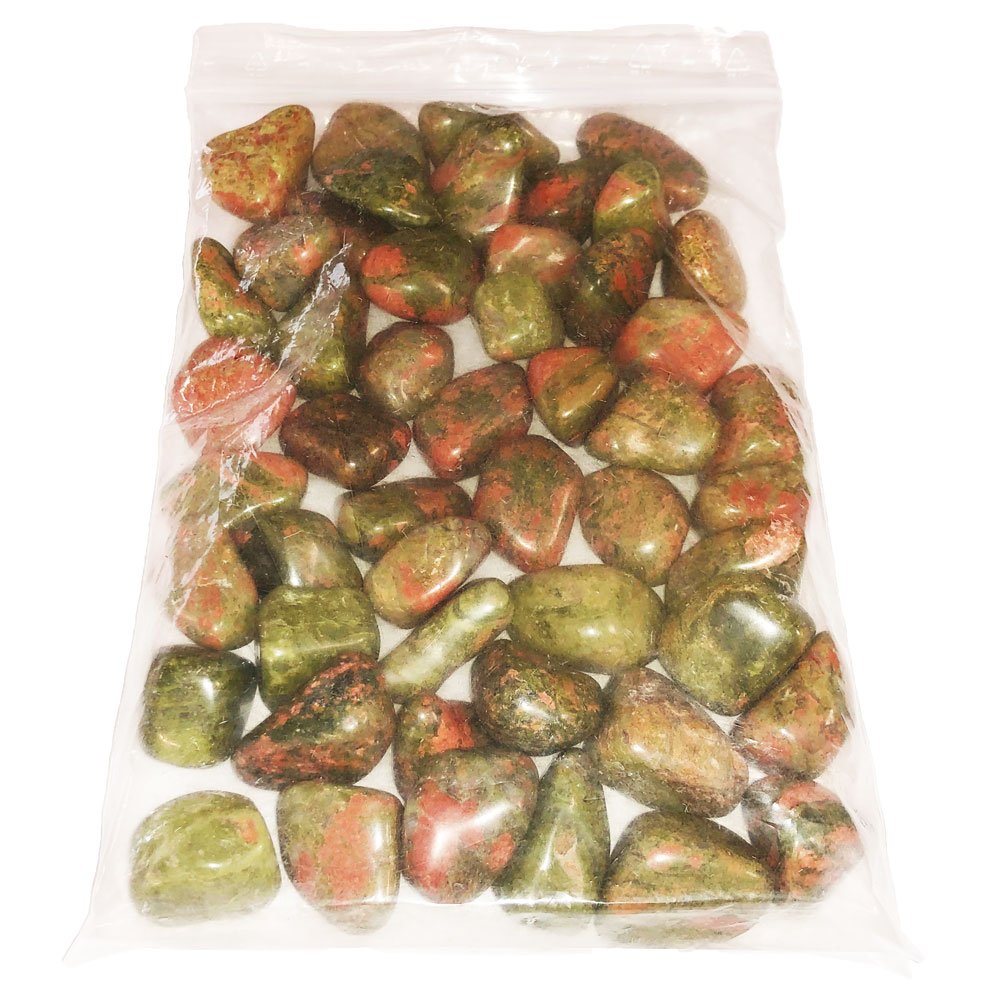 sachet-pierres-roulees-unakite-1kg sachet pierres roulees unakite
