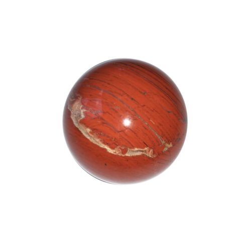 sphere jaspe rouge 40mm