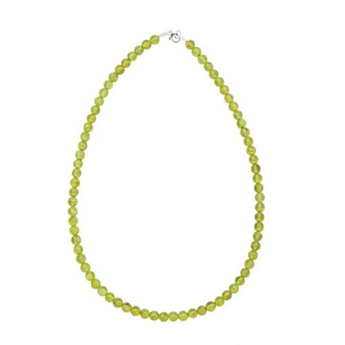 collier chrysolite 6mm