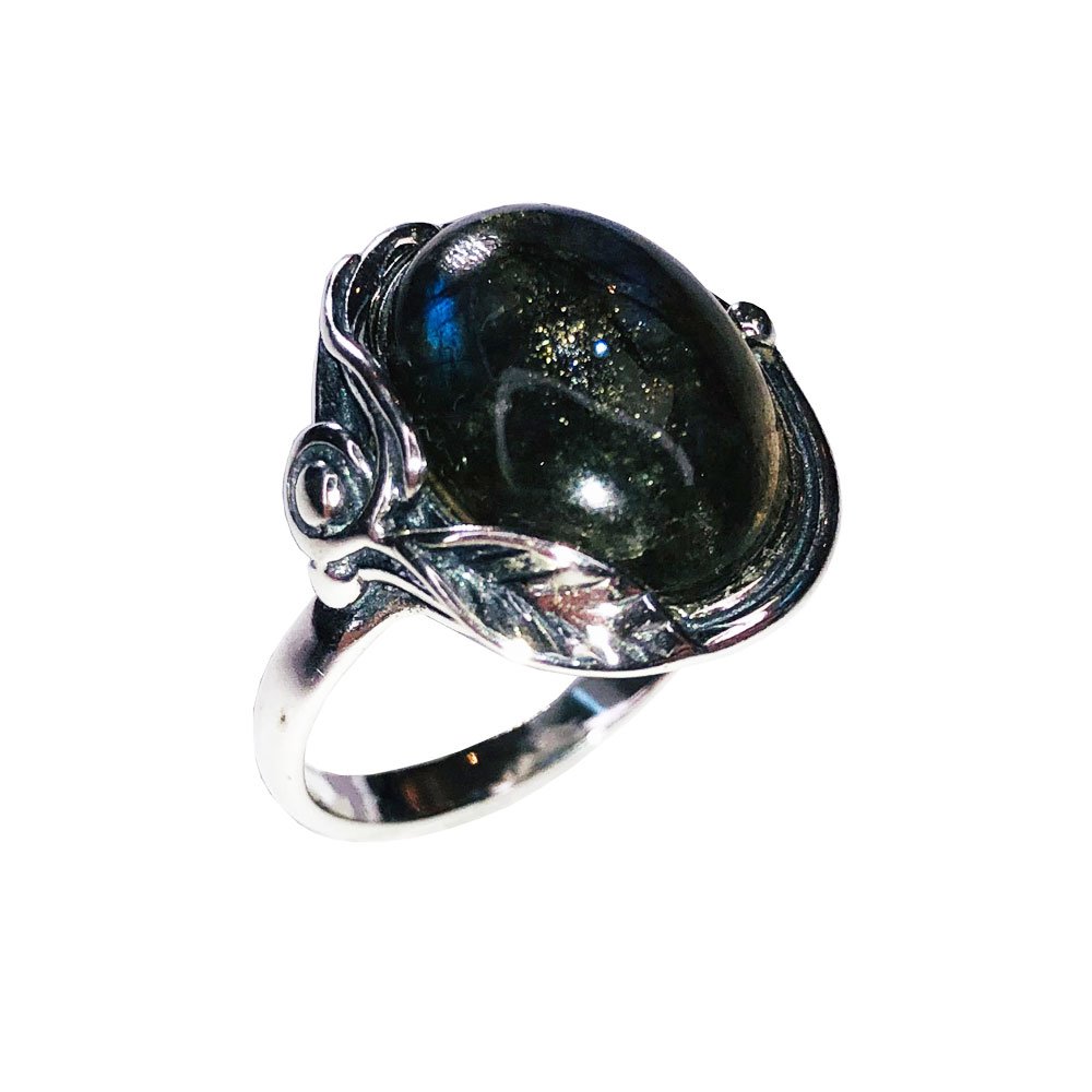 bague labradorite argent rhodié bague labradorite argent rhodié