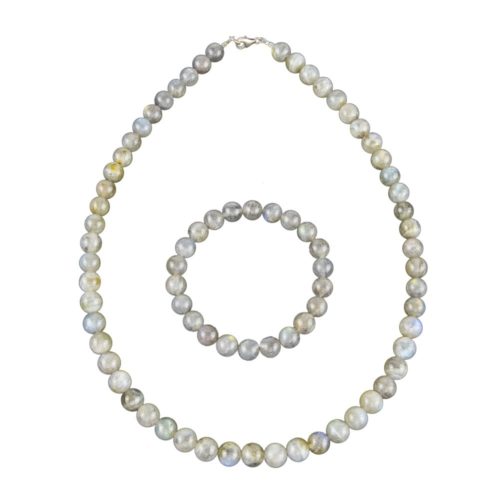 parure spectrolite 8mm