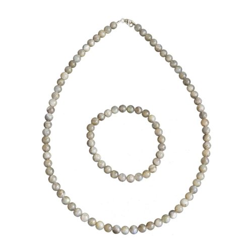 parure spectrolite 6mm