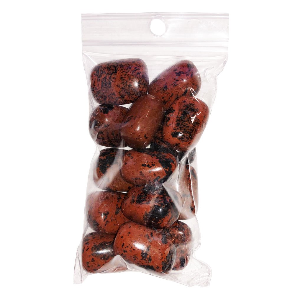 sachet-pierres-roulees-obsidienne-acajou-250grs sachet-pierres-roulees-obsidienne-acajou-250grs