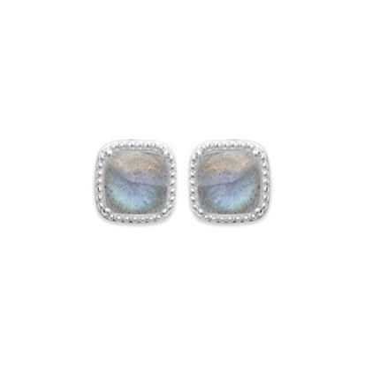 boucle d'oreilles labradorite